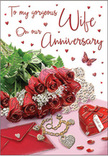 This anniversary card image unfolds like a romantic vignette set somewhere off Powis Street in Woolwich, where flowers, tokens, and quiet light come together to mark another year of love. A cluster of deep red roses forms the focal point, their petals plush and velvety, layered in generous spirals that suggest both passion and tenderness. The blooms are framed by bright, glossy green leaves that echo the fullness and freshness of a bouquet just arranged by Flower Delivery Woolwich. Resting beside the floral display, a smooth, pale envelope sits slightly turned, suggesting a personal message waiting to be opened. Nearby, a small heart-shaped box and a delicate piece of jewellery add subtle glimmers of light, hinting at meaningful gifts exchanged over the years. Scattered across the surface are tiny red and blush hearts, artfully placed so they appear to drift around the roses and towards the gracefully scripted words on the card. A single butterfly motif hovers above, light and airy, like a symbol of hope, continuity, and the gentle evolution of a long-term partnership. The entire composition is bathed in soft, diffused lighting, reminiscent of a quiet evening glow over the Thames, casting understated shadows that give depth and intimacy to each element. The combination of silky petals, crisp paper, cool metal, and smooth lacquer invites the viewer to imagine touch as much as sight. Overall, the design conveys a feeling of quiet celebration and enduring affection, perfectly suited to an anniversary shared in Woolwich with warmth and gratitude.